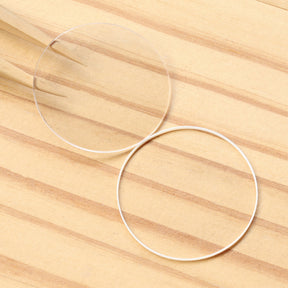 Double Domed Watch Sapphire Crystal&Gasket for Blancpain Villeret 4040-3642-55 40mm Glass