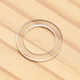 Concentric circles Watch Sapphire Crystal for Chopard Happy Diamonds 20/6923 31mm Glass