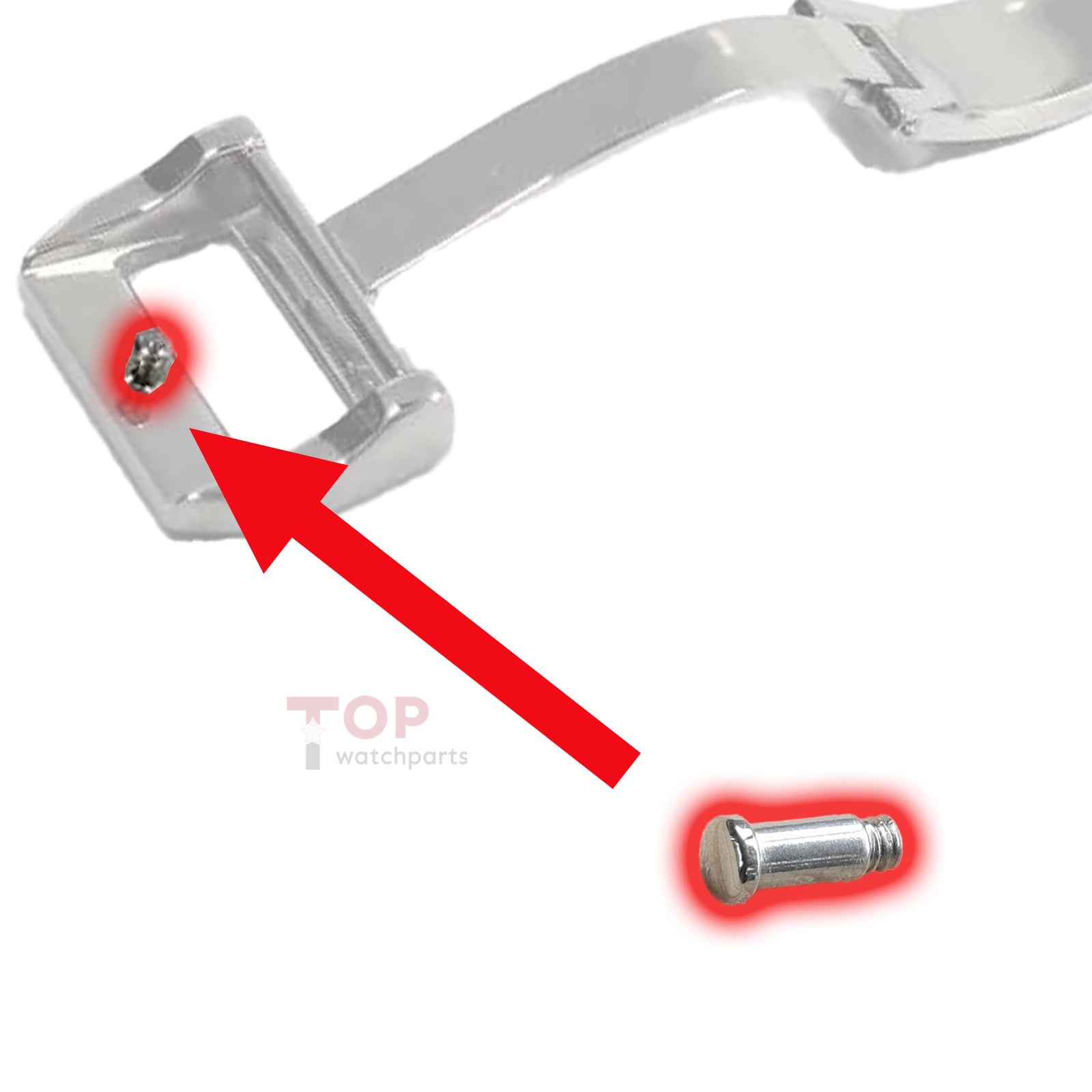 Watch Folding Clasp Pin for IWC Deployant Buckle