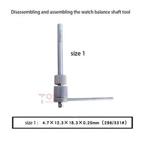 Professional Watchmaker Staking Set–Precision Punch&Anvil Bench Tool Kit for Pressing Hands&Balance Staffs&Gears&Rotor Bearing Screw