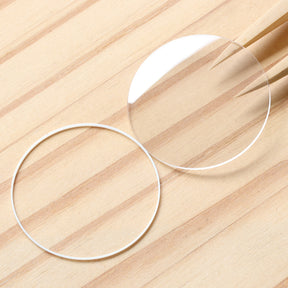 Double Domed Sapphire Crystal&Gasket for Vacheron Constantin VC Harmony 7810S 40×49.3mm Watch Glass