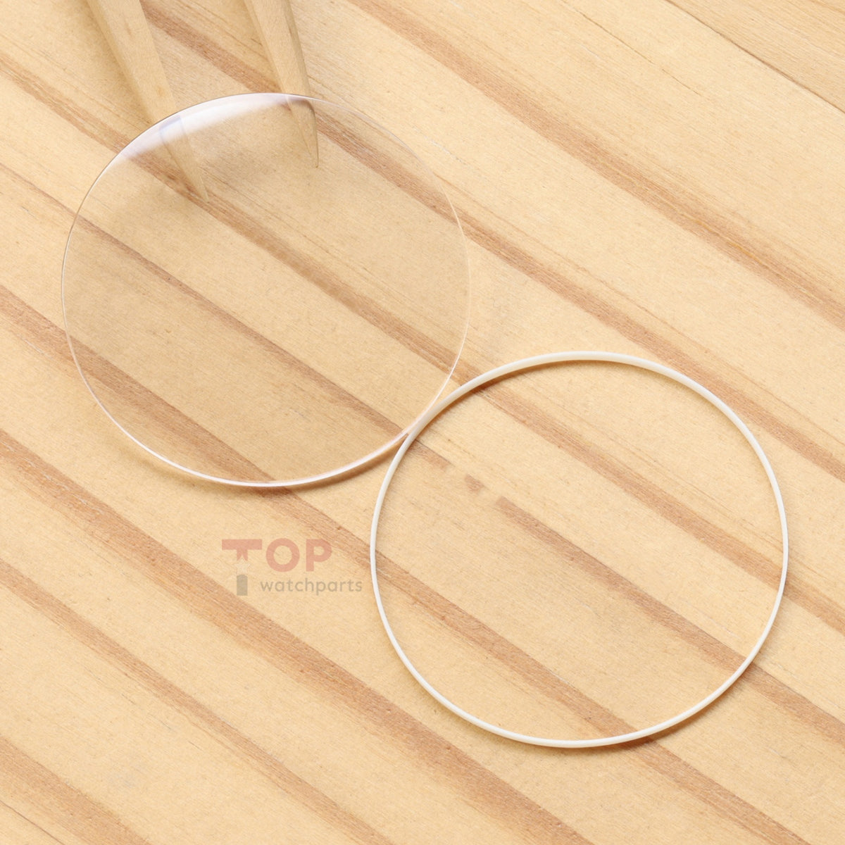 Double Domed Watch Sapphire Crystal&Gasket for Blancpain Villeret 4040-3642-55 40mm Glass