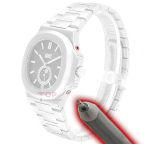 Uhren-Sechskant-Schraubendreher mit verstecktem Drücker für Patek Philippe 5726 5980 Nautilus 40,5 mm