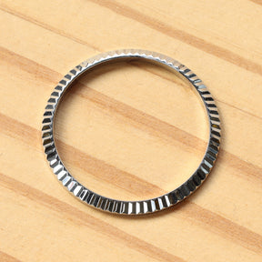 Steel Fluted Bezel Insert for Rolex Datejust 68273 68274 31mm Watch