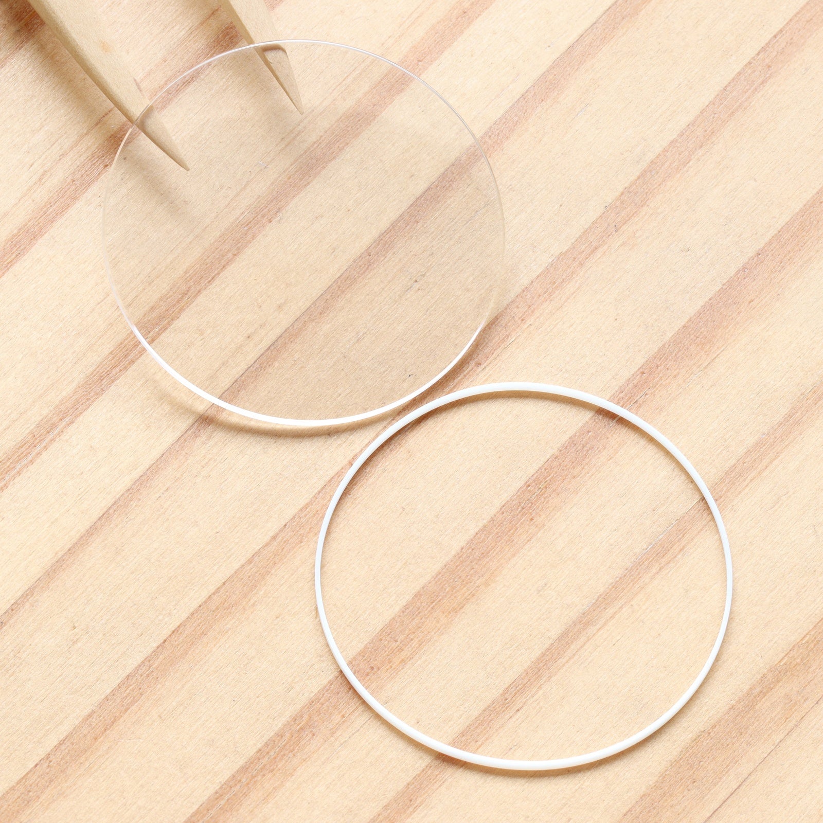 Double Domed Sapphire Crystal&Gasket for Vacheron Constantin VC Malte 81000/81500 37mm Watch Glass