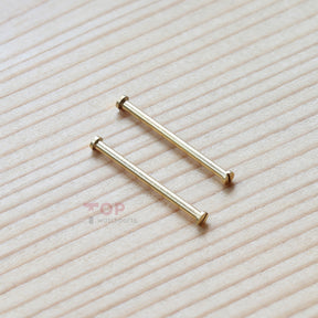 Watch Strap Screw Tube Pin for Omega 425.60.34 De Ville Ladymatic 34mm Watch Band