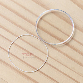 AR Coating Watch Sapphire Crystal&Gasket for IWC Portofino Hand-Wound IW5161/5045/5033/5035 45mm Glass