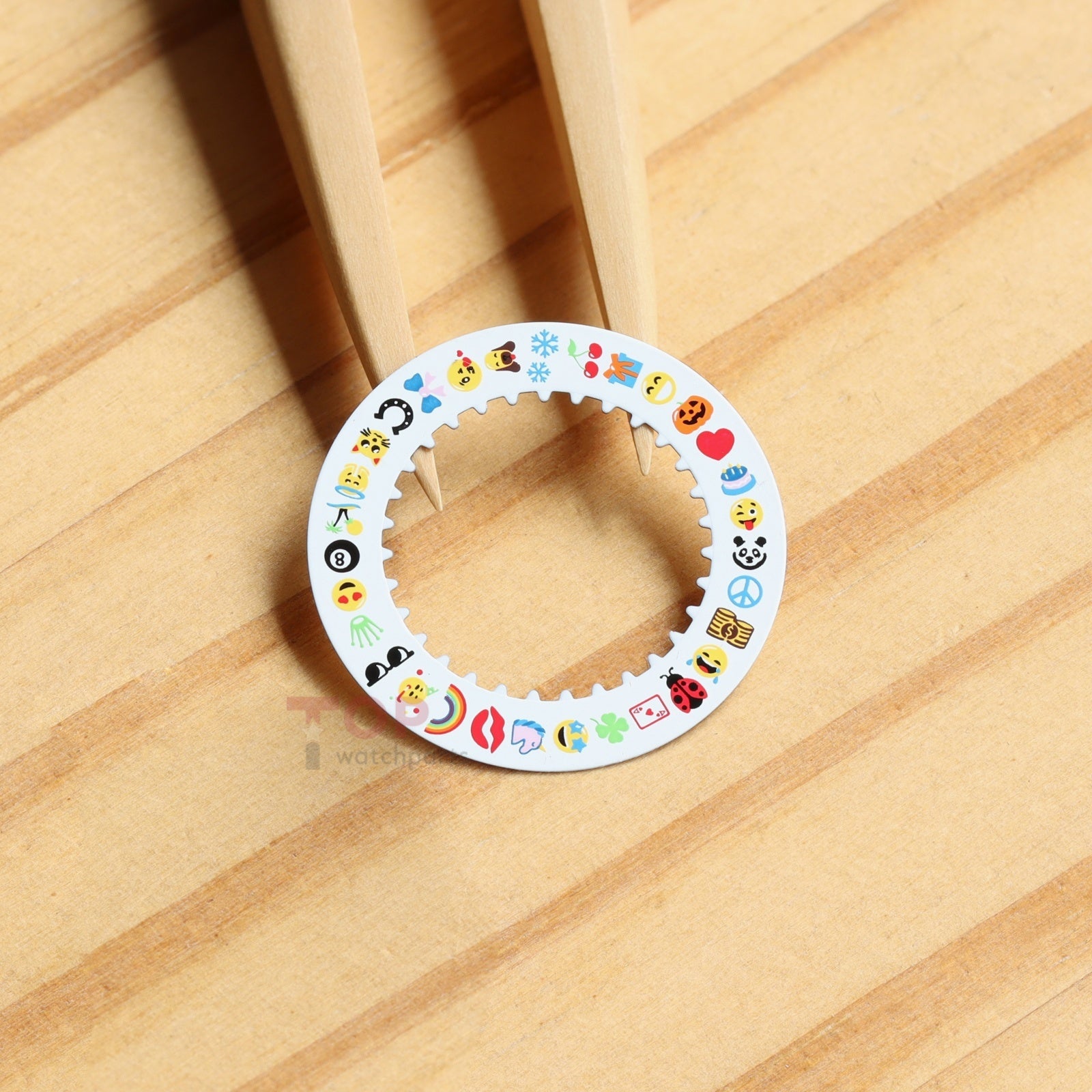 Puzzle Emoji Date Wheel Disc for Rolex Day-Date 36/40 Cal 3155/3255 Watch Calendar