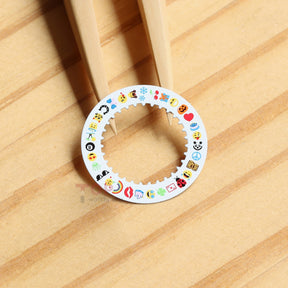 Puzzle Emoji Date Wheel Disc for Rolex Day-Date 36/40 Cal 3155/3255 Watch Calendar