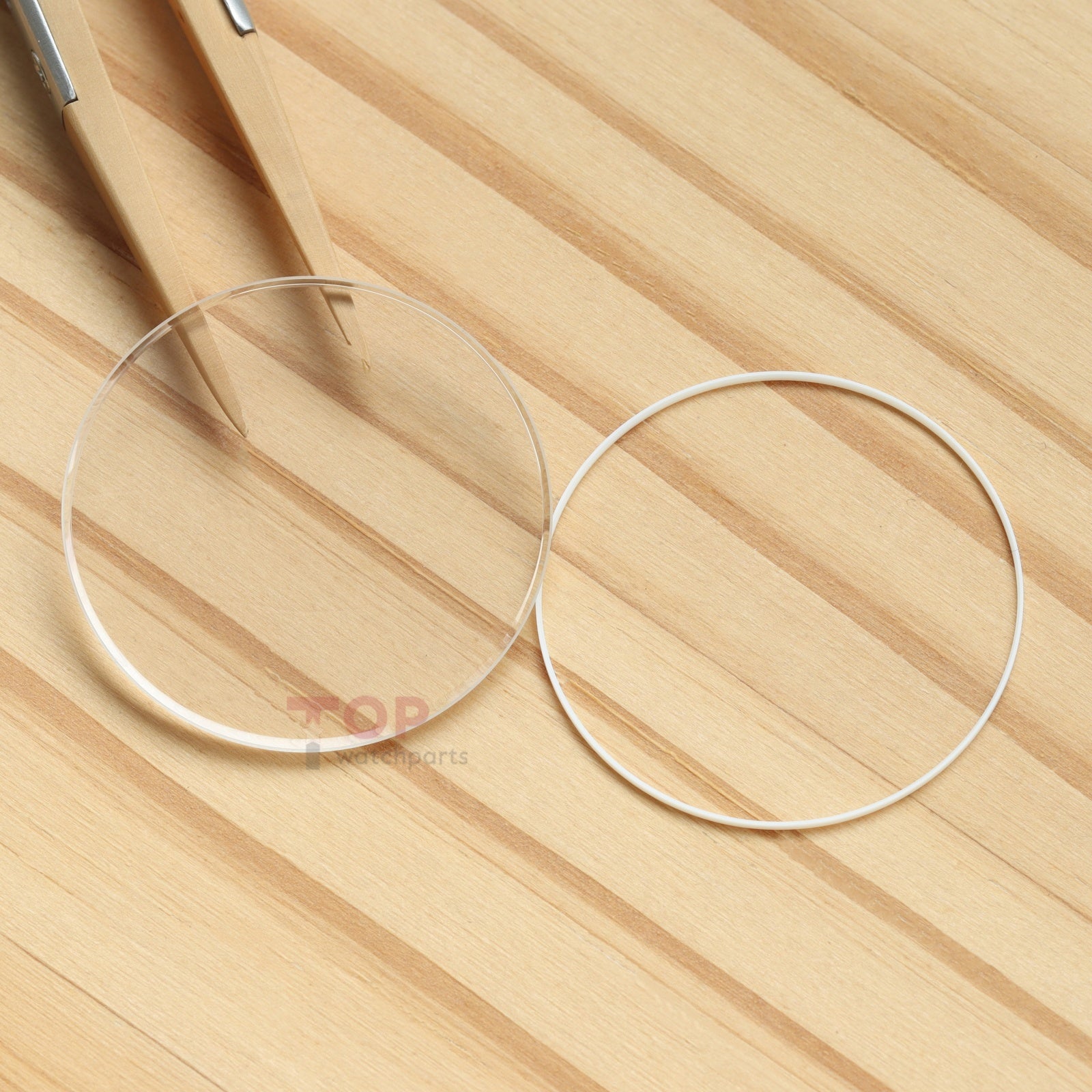 Watch Sapphire Crystal Stepped Edge for Tudor Heritage Chrono 70330 42mm Watch Glass