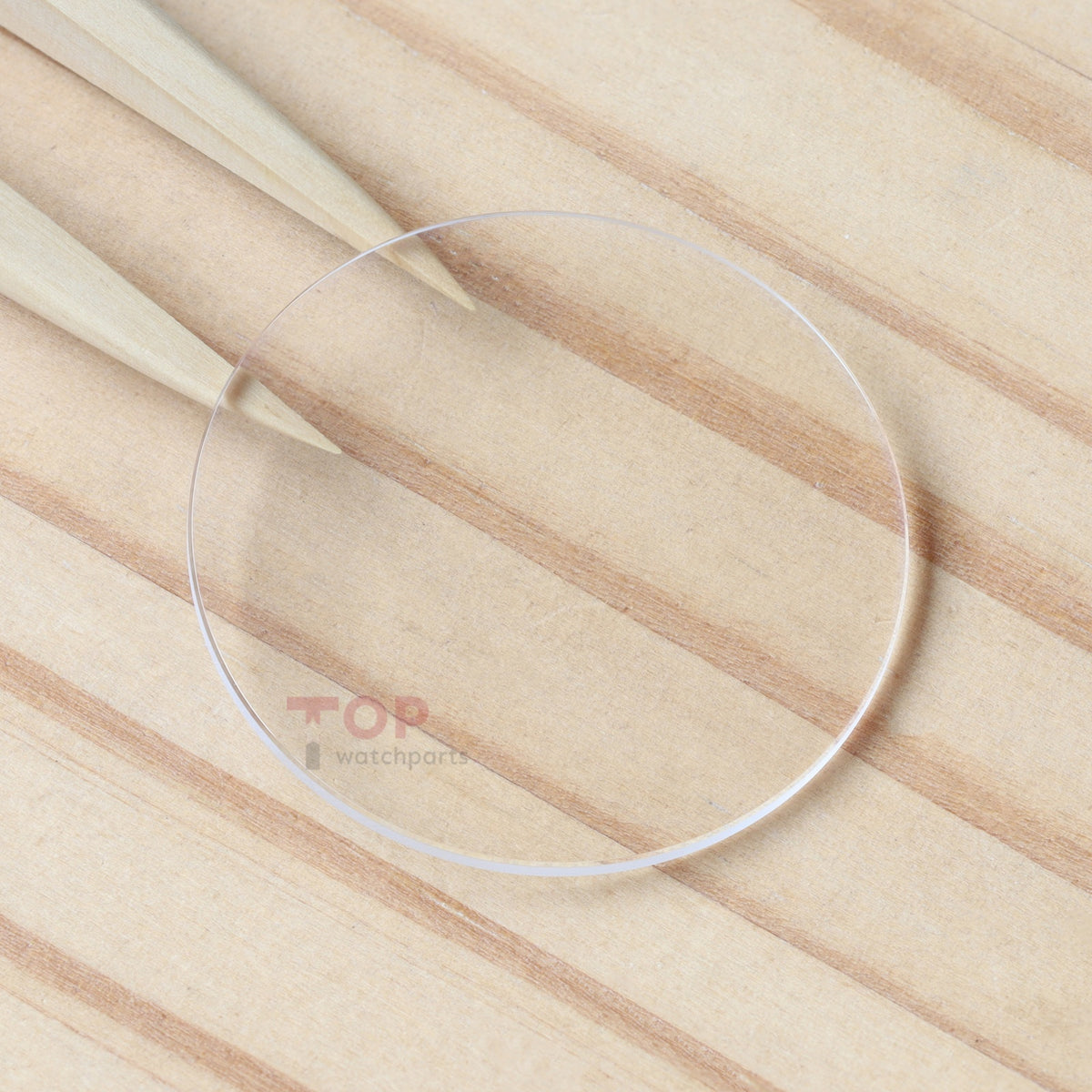 Double-sided AR Coating Watch Sapphire Crystal for IWC Pilot Double Chronograph IW3713/3255 42mm Glass