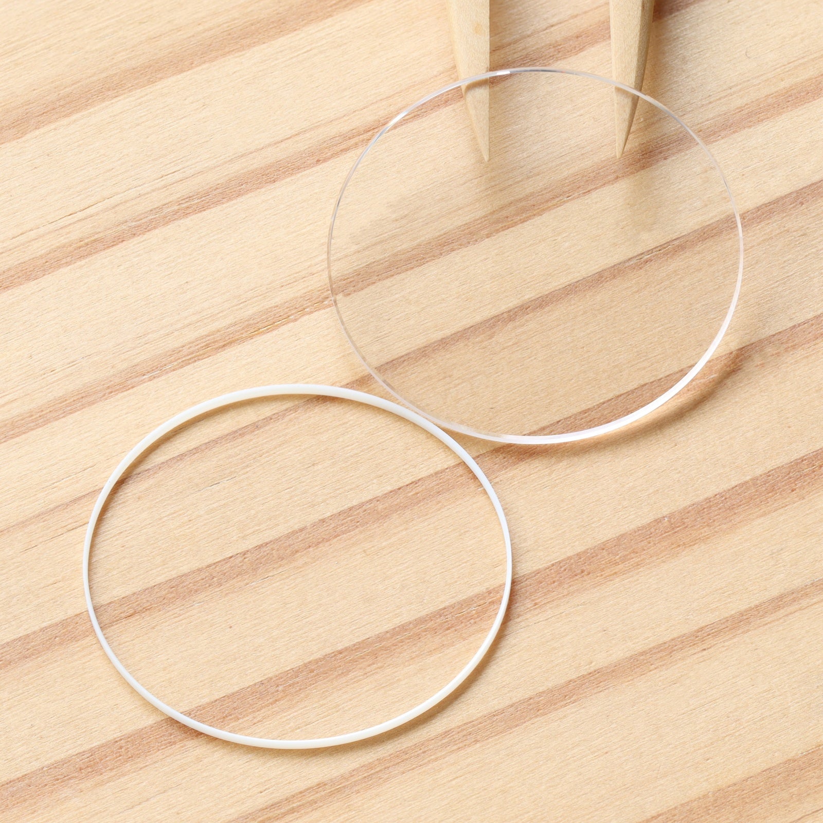 Double Domed Sapphire Crystal&Gasket for Vacheron Constantin VC Overseas 47660/47560 36mm Watch Glass