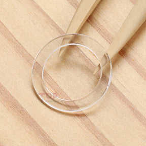 Concentric circles Watch Glass for Chopard Happy Diamonds 209341 29.4mm Sapphire Crystal