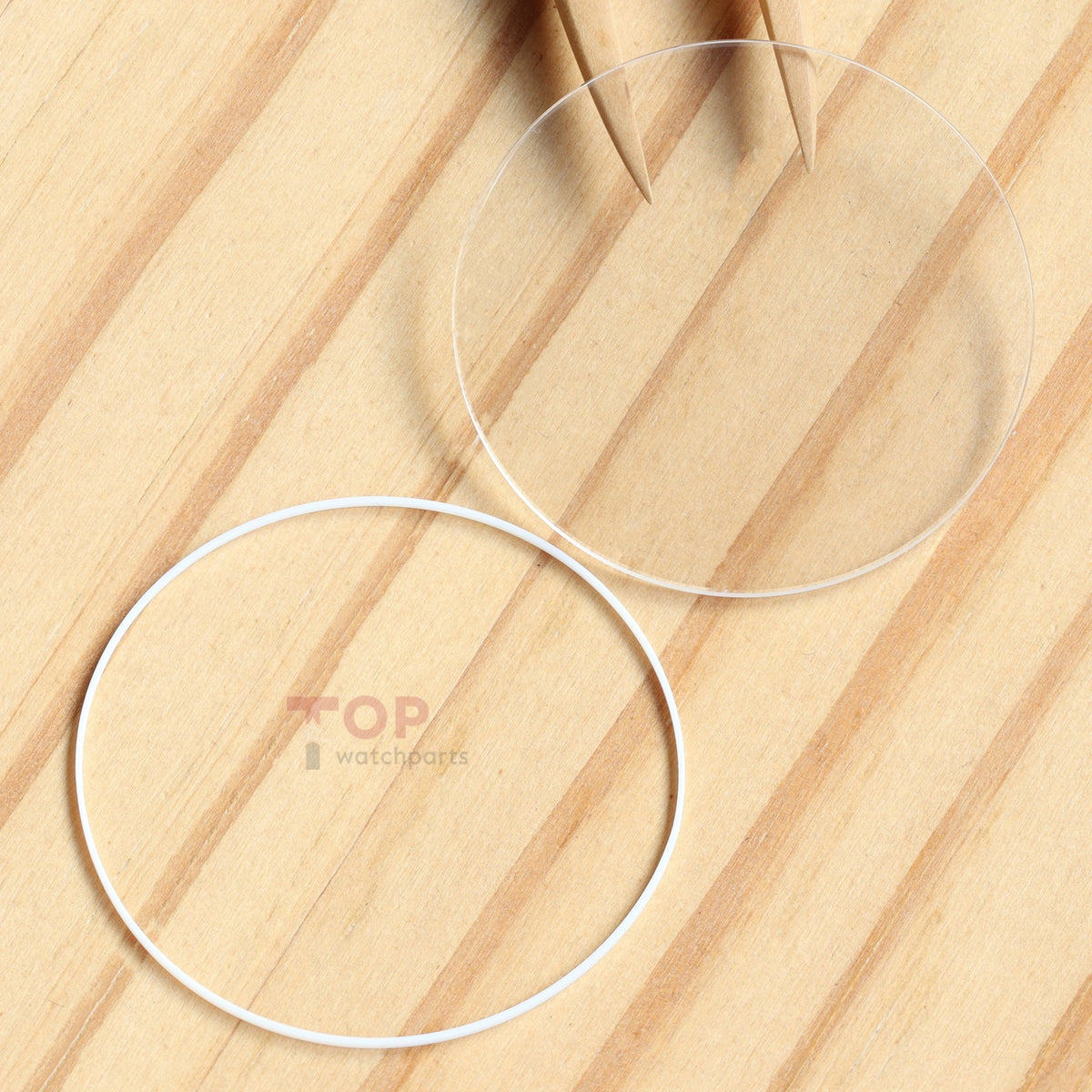 AR Coating Double Domed Watch Sapphire Crystal&Gasket for Blancpain Villeret 6676-3642-55B 40mm Glass