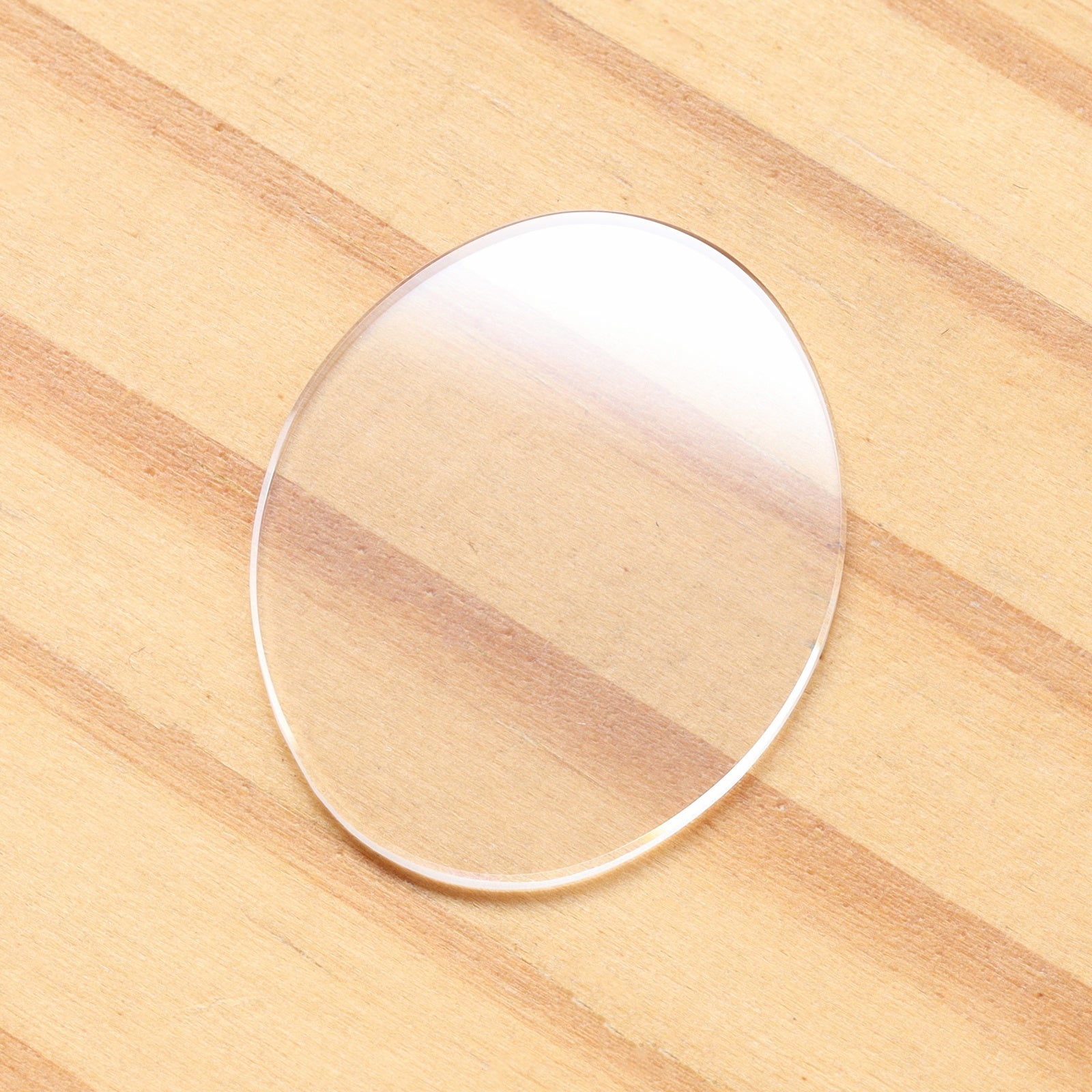 Ellipse Flat Watch Sapphire Crystal for Chopard Happy Sport 275350 33.60x30.75mm Glass