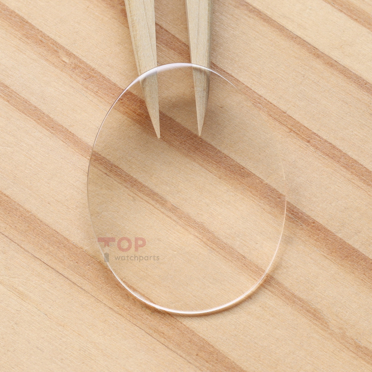 Watch Ellipse Sapphire Crystal for Breguet REINE DE NAPLES 34.3×26.3mm Glass