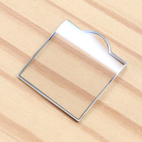 Silver Edge Watch Glass for Chopard L.U.C 162283 40x37mm Sapphire Crystal