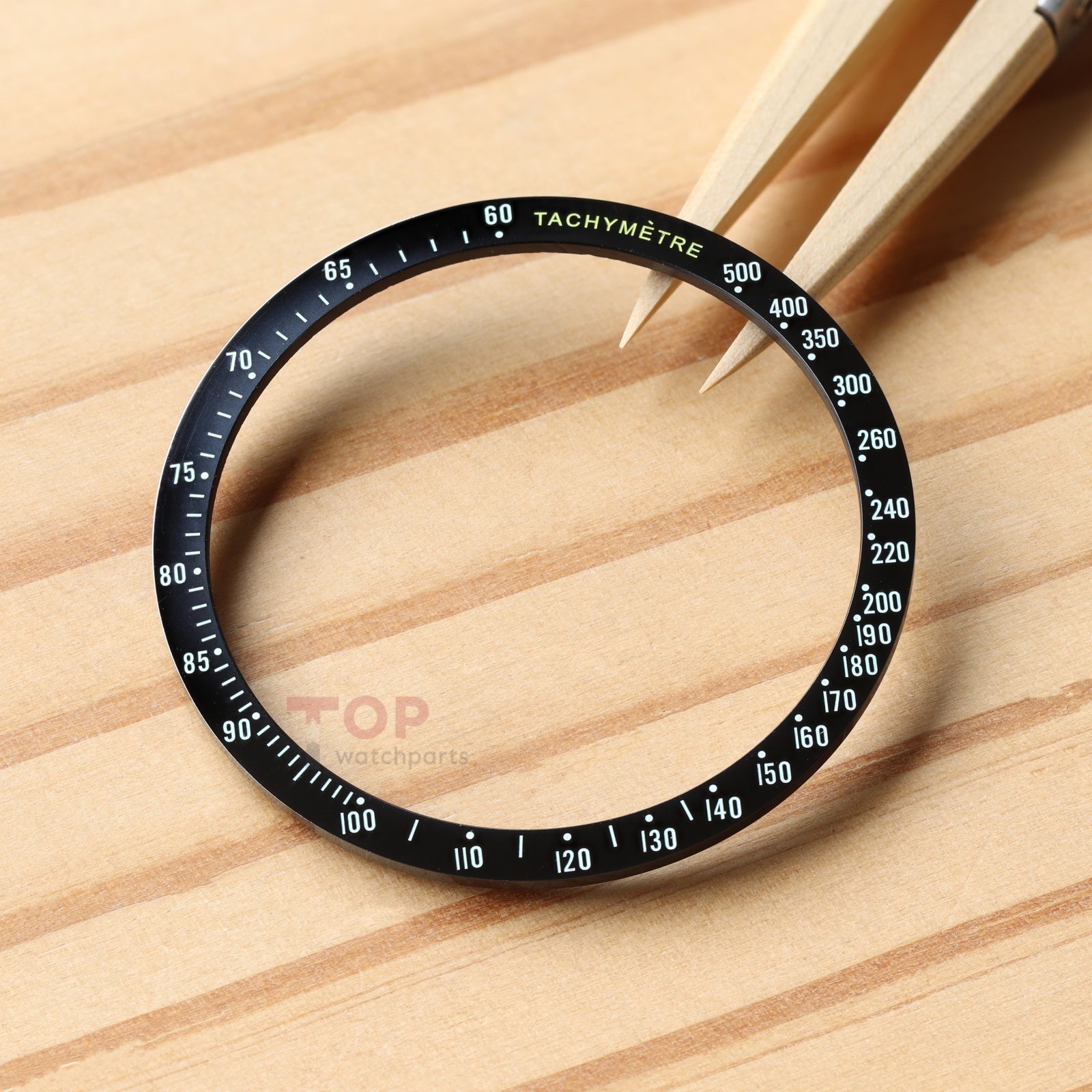 Watch Ceramic Bezel for Omega 311.92.44.30.01.001 Speedmaster Moon Apollo 8 Men's 44.25mm Watch Insert
