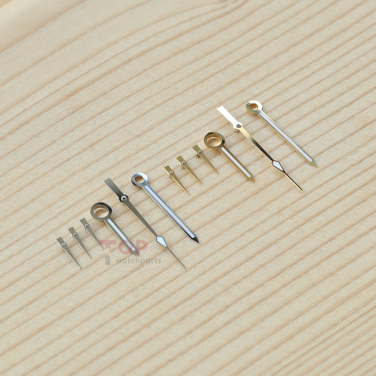 175.0083ωオメガスピードマスターデートクロノグラフウォッチ用のウォッチハンドセット