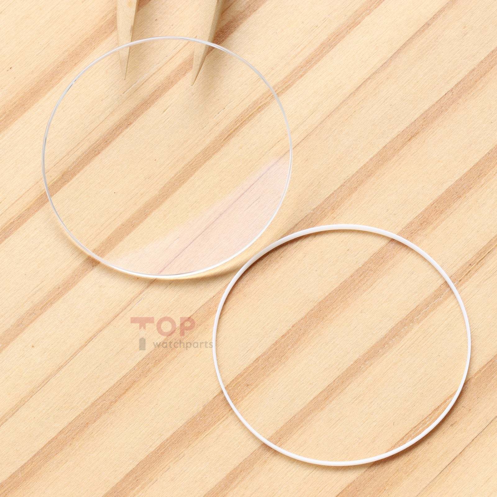AR Coating Double Domed Sapphire Crystal&Gasket for Vacheron Constantin VC 83520/85050/83020 Traditionnelle/Quai de l'Ile Watch Glass