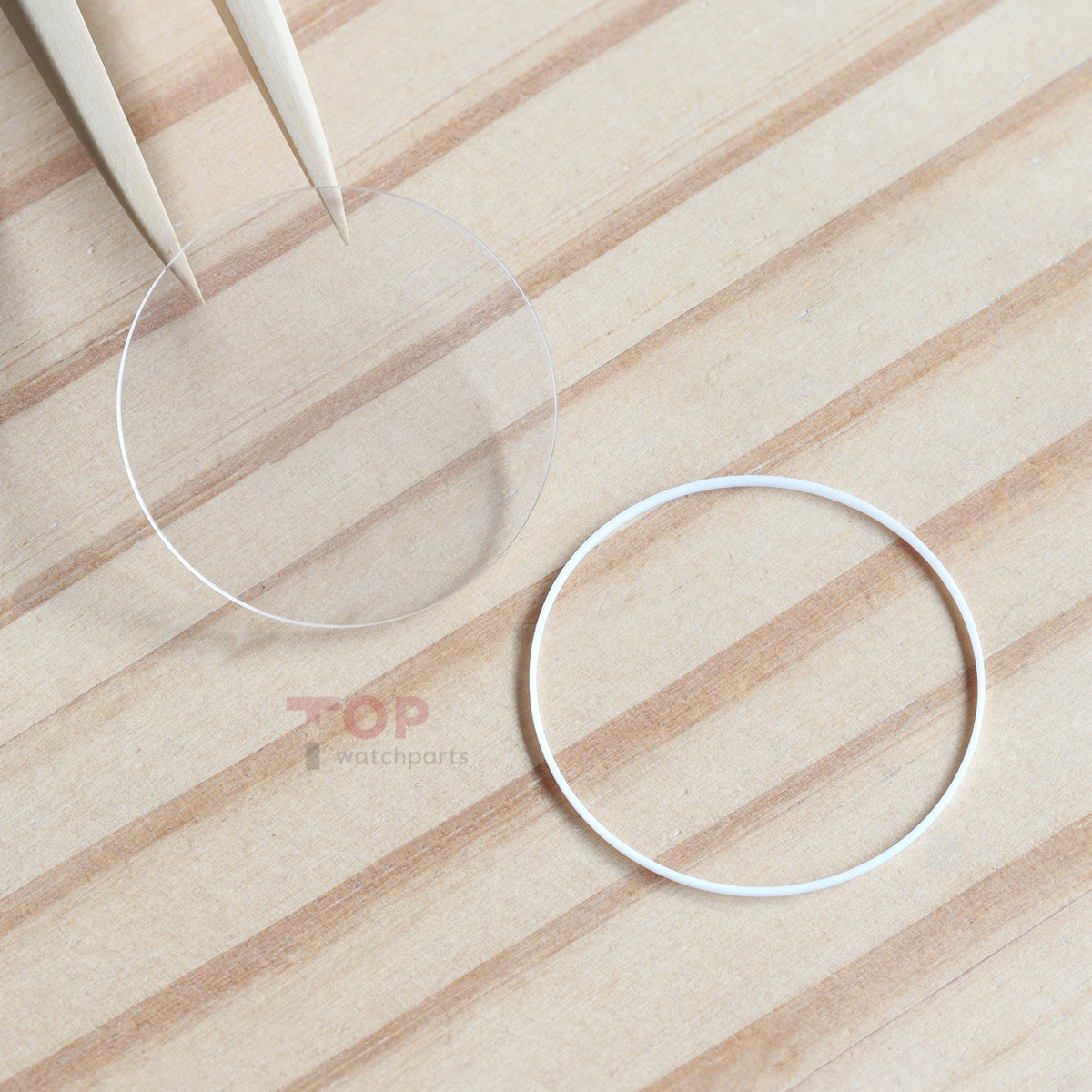 Watch Sapphire Crystal&Gasket for IWC Da Vinci Chronograph IW3728 37mm Glass