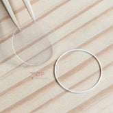Watch Sapphire Crystal&Gasket for IWC Da Vinci Chronograph IW3728 37mm Glass