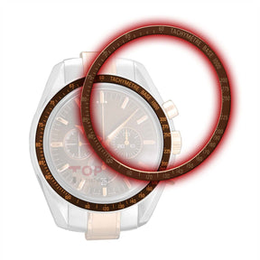 Watch Aluminum Bezel for Omega Speedmaster Broad Arrow 42 mm Watch Insert