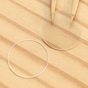 Double Domed Watch Sapphire Crystal&Gasket for Chopard Happy Sport 278509/274189 30mm Glass