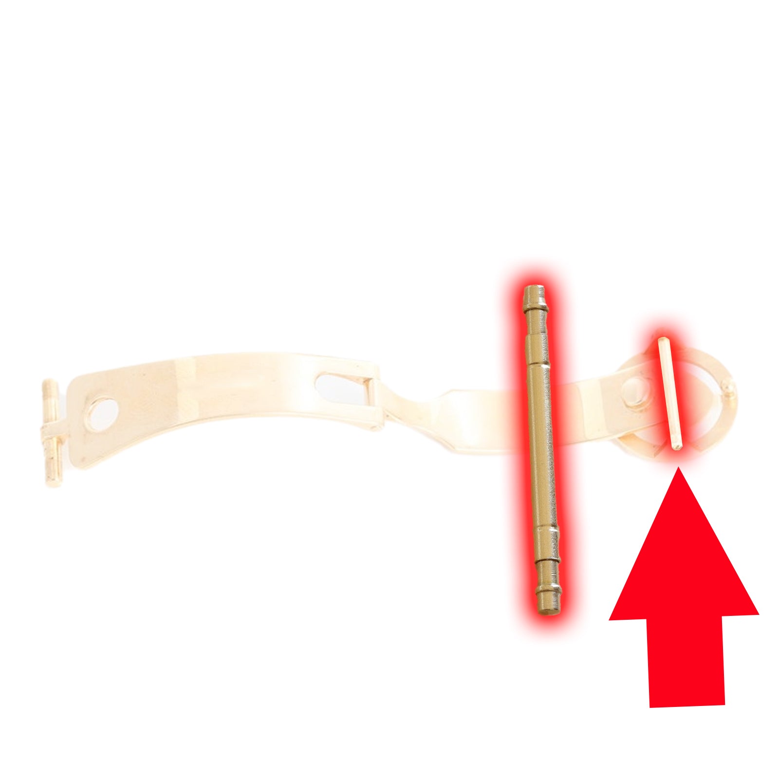 Watch 16mm Floding Buckle Spring Pin for Patek Philippe PP Clasp Screw Bar
