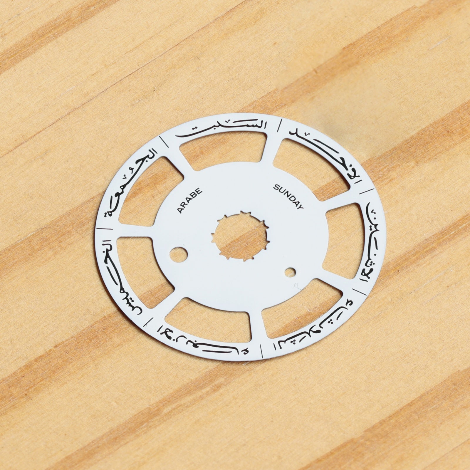 Arabic Date Wheel Disc for Rolex Caliber 3255 Day-Date 36/40 Watch Calendar