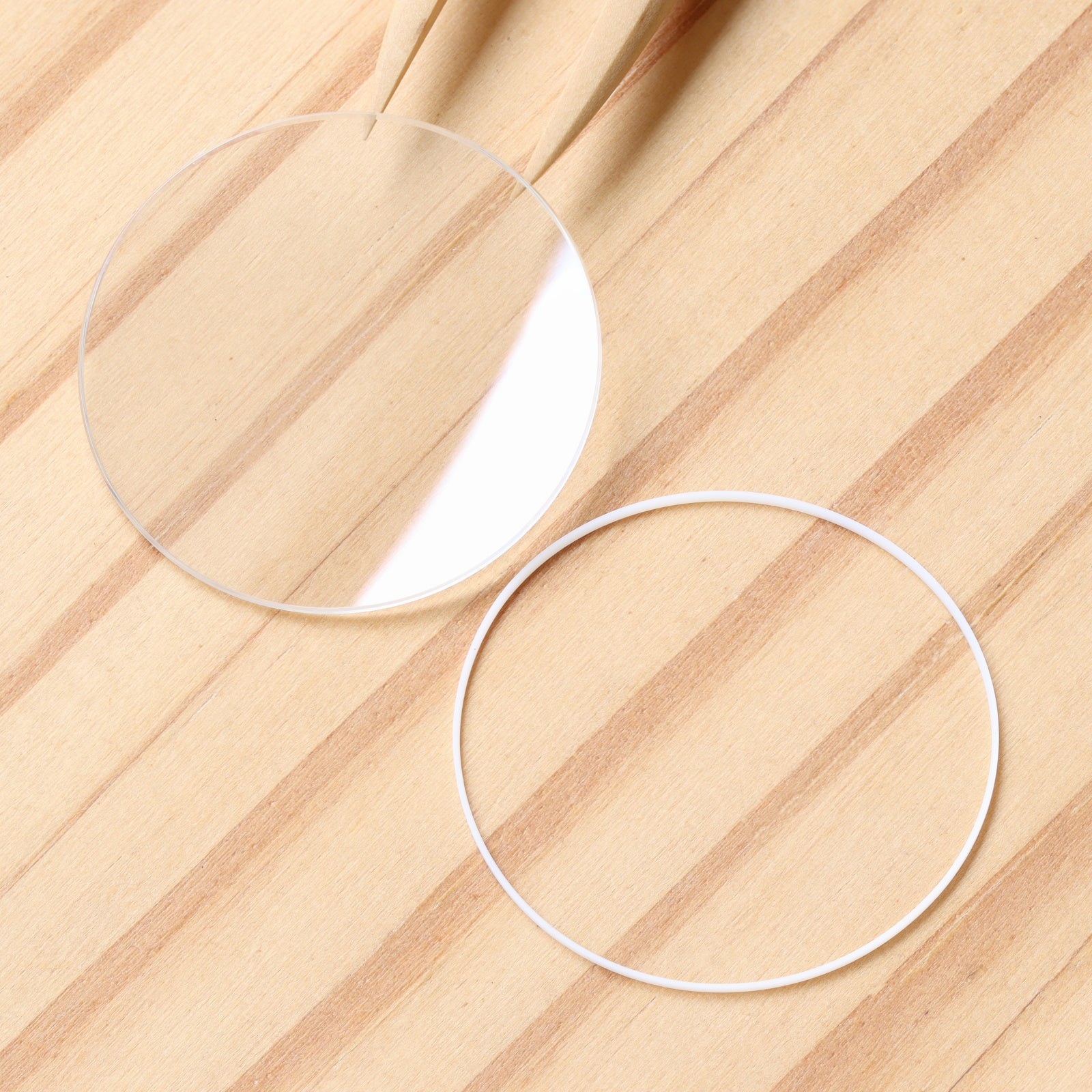 Double Domed Sapphire Crystal&Gasket for Vacheron Constantin VC Historiques 47101 38.5mm Watch Glass