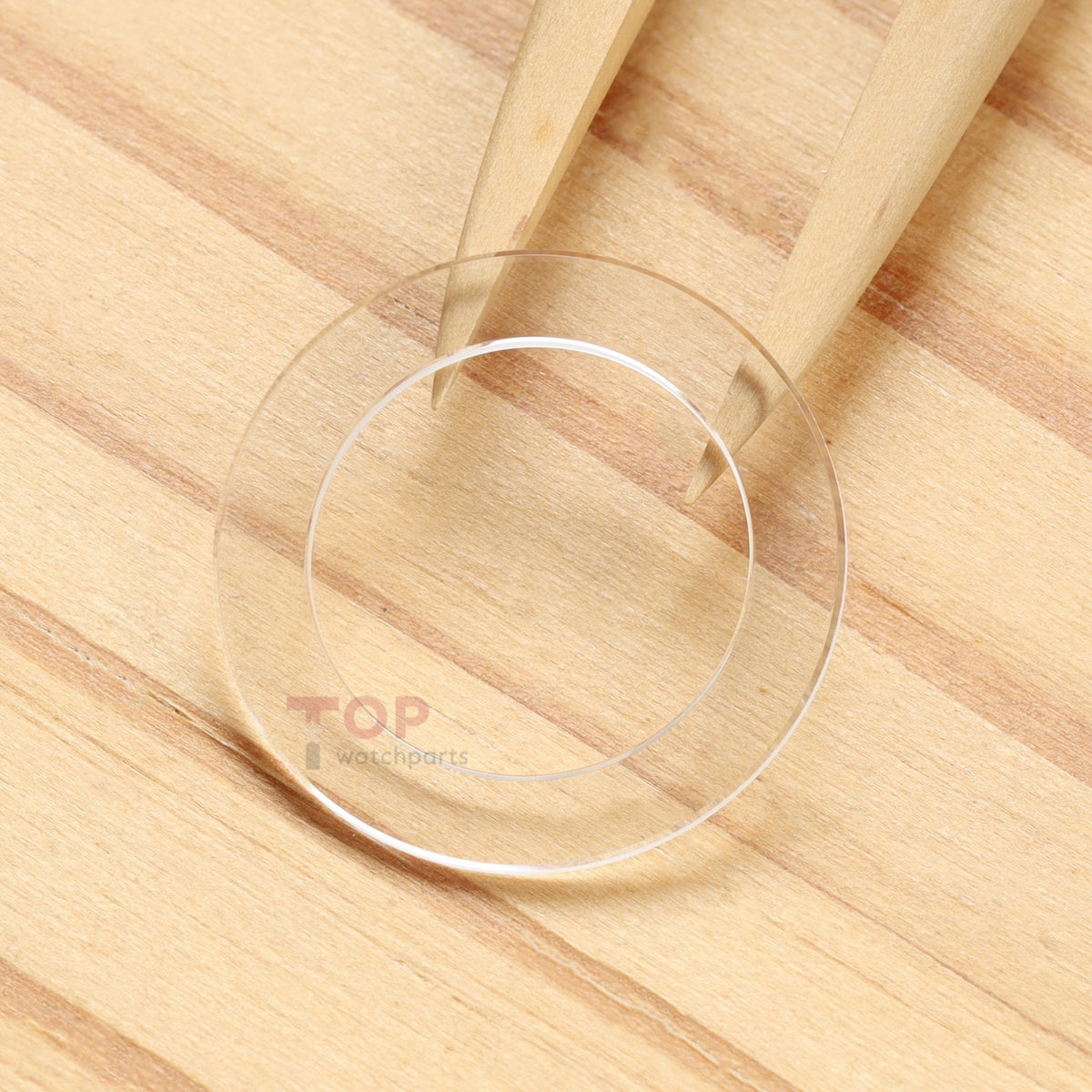 Concentric circles Watch Sapphire Crystal for Chopard Happy Diamonds 20/6923 31mm Glass