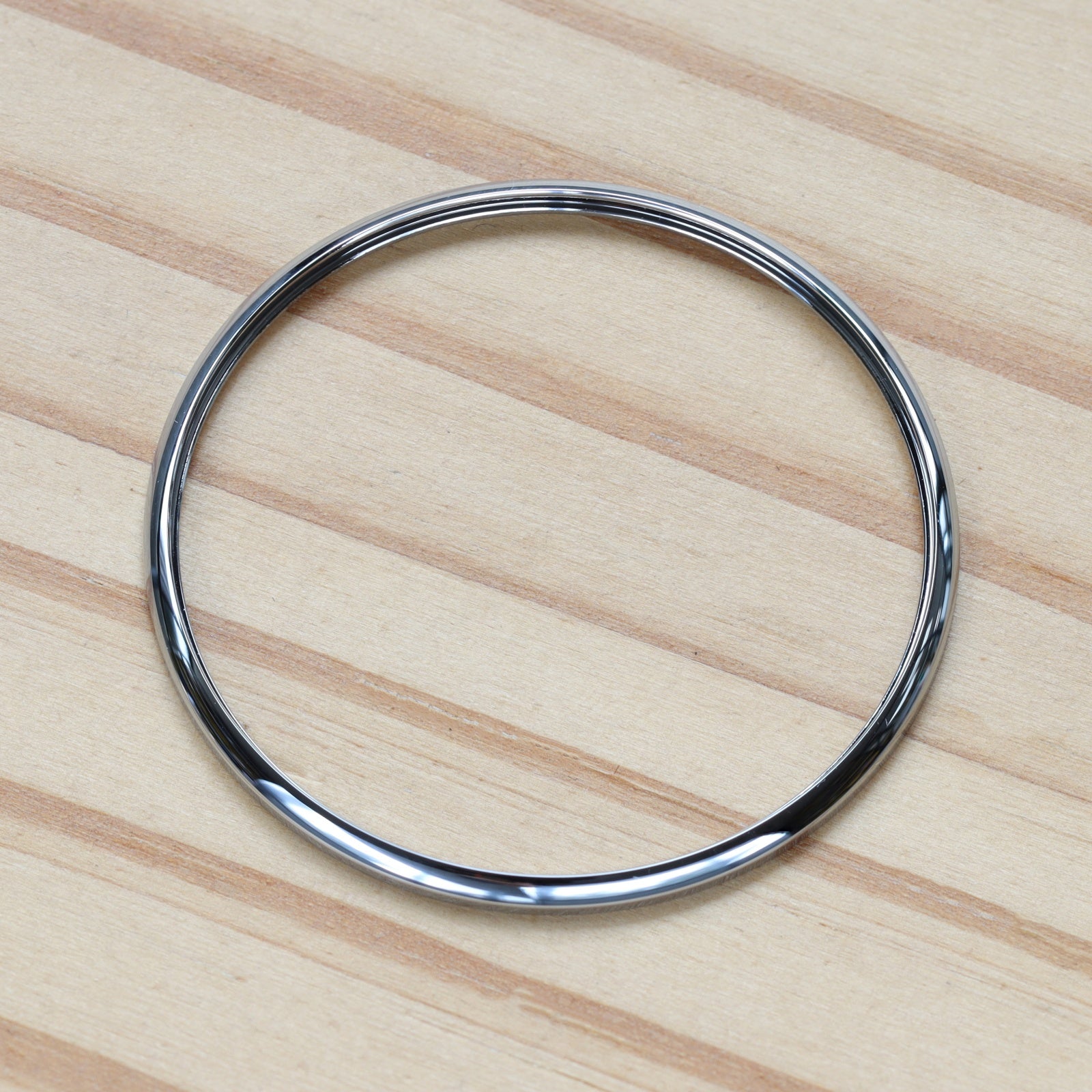 Bezel for Tudor Glamour Date 39mm Watch Steel Ring Silver Gold