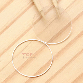 Watch Sapphire Crystal&Gasket for Vacheron Constantin VC Traditionnelle 81574/85290/87172/82172 Front&Case Back Glass
