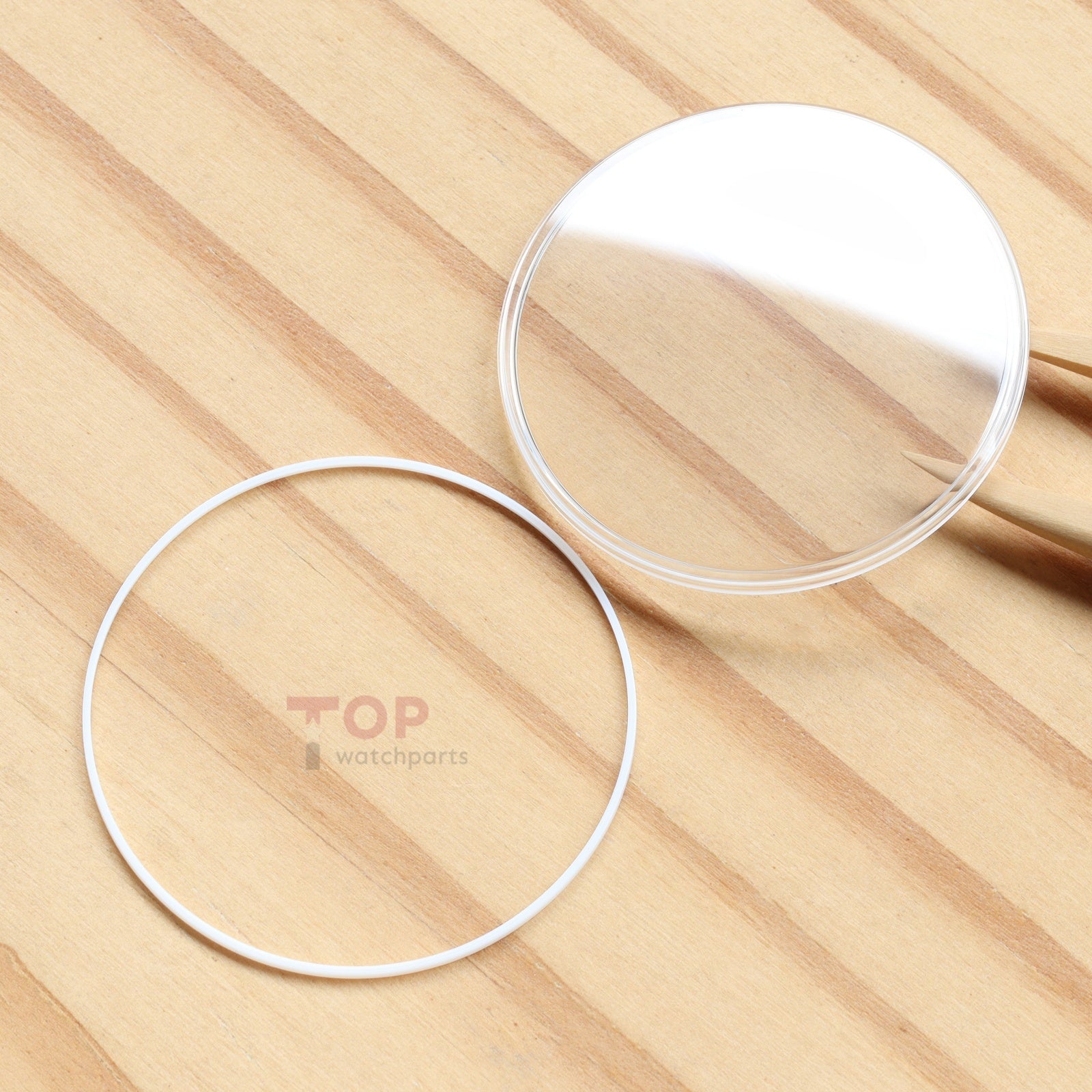 Box-shaped/Highly-domed/Lid Sapphire Crystal&Gasket for Chopard L.U.C 161888 41mm Watch Glass