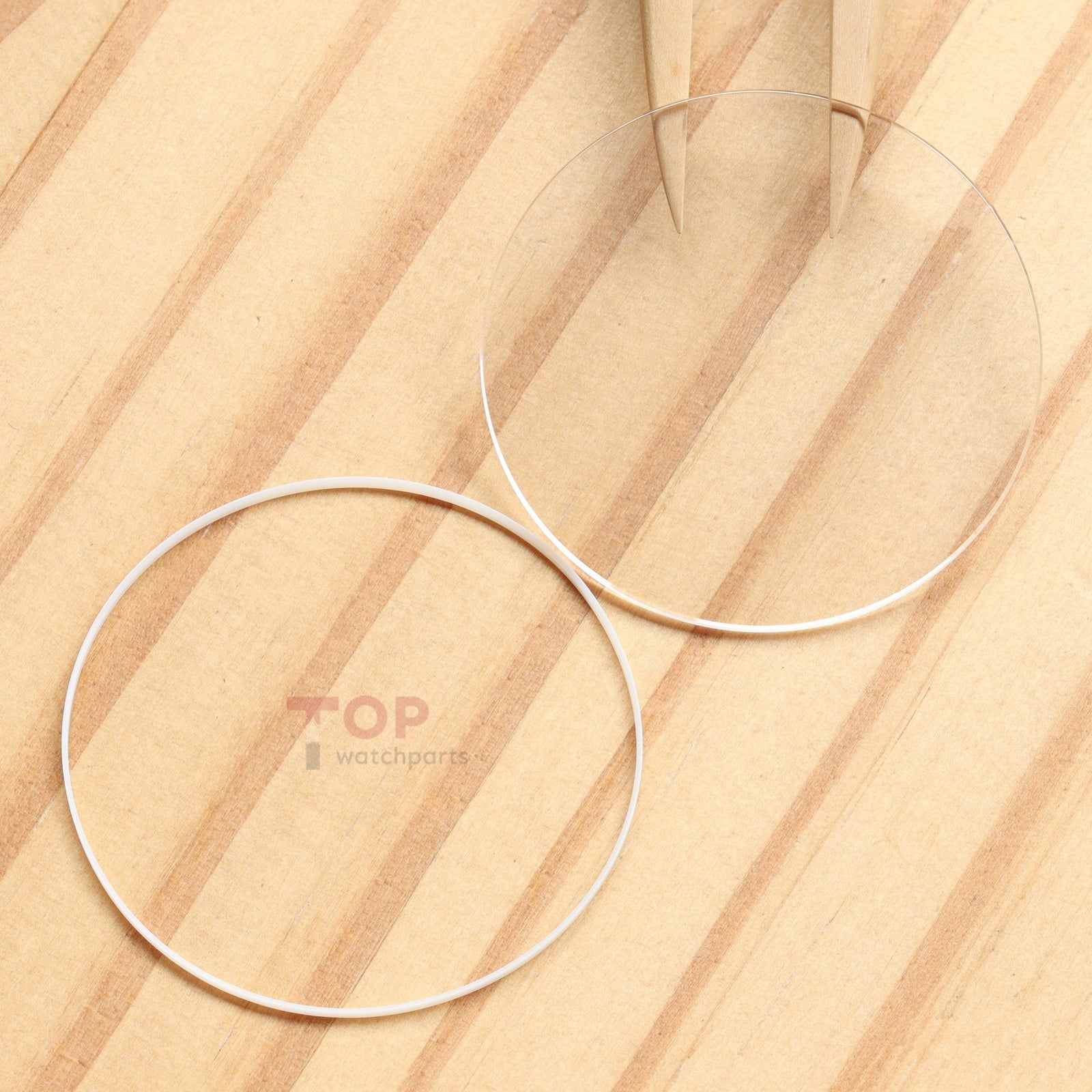 Double Domed Watch Sapphire Crystal&Gasket for Chopard L.U.C 168544 42mm Glass