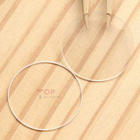 Double Domed Watch Sapphire Crystal&Gasket for Chopard L.U.C 168544 42mm Glass