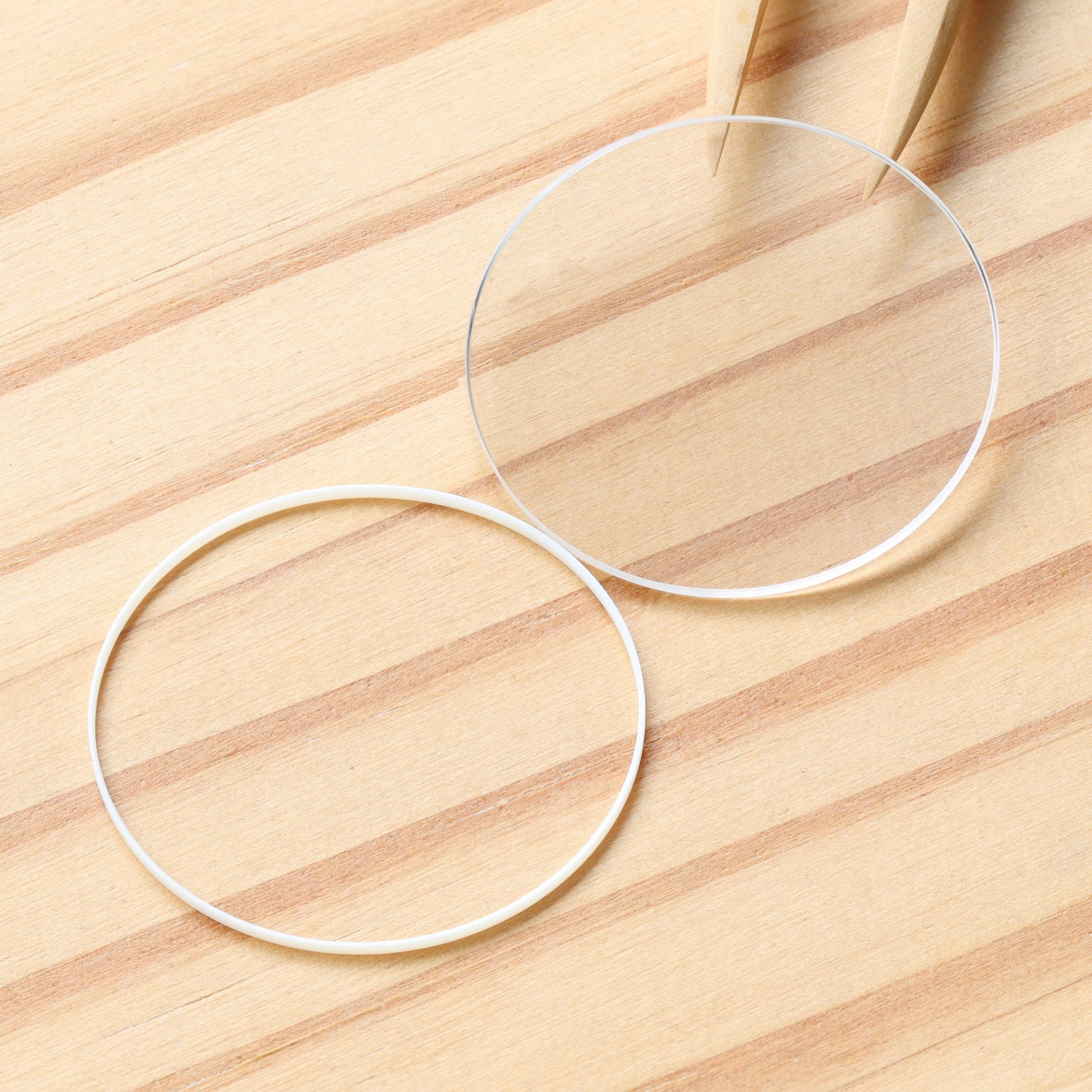 Double Domed Sapphire Crystal&Gasket for Vacheron Constantin VC Malte 83060/85515 Watch Glass