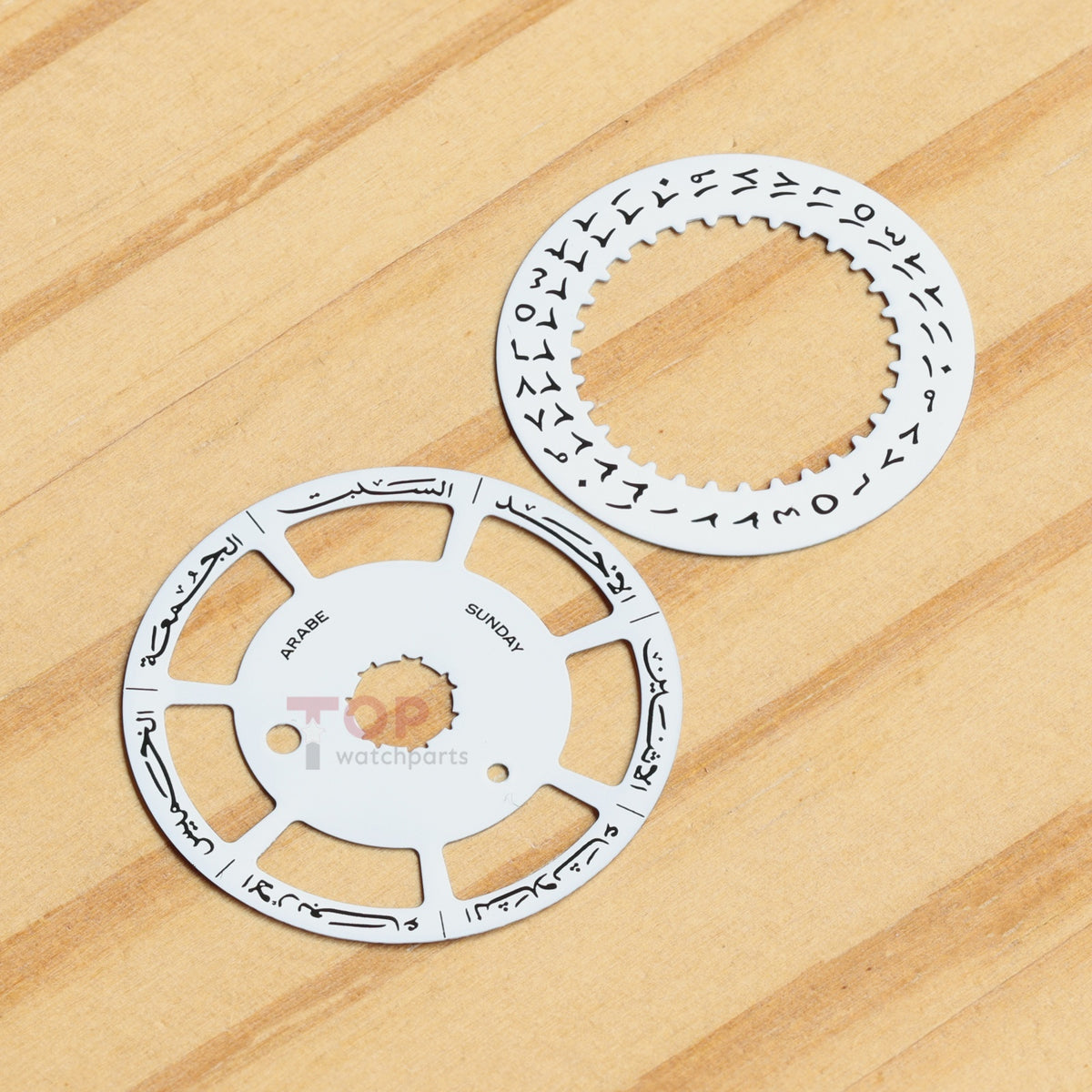 Arabic Date Wheel Disc for Rolex Caliber 3255 Day-Date 36/40 Watch Calendar