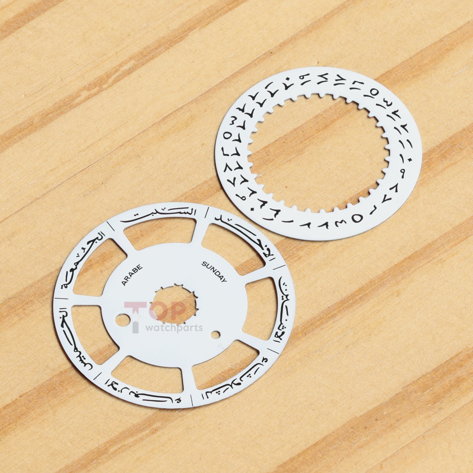 Arabic Date Wheel Disc for Rolex Caliber 3255 Day-Date 36/40 Watch Calendar