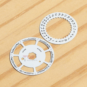 Arabic Date Wheel Disc for Rolex Caliber 3255 Day-Date 36/40 Watch Calendar