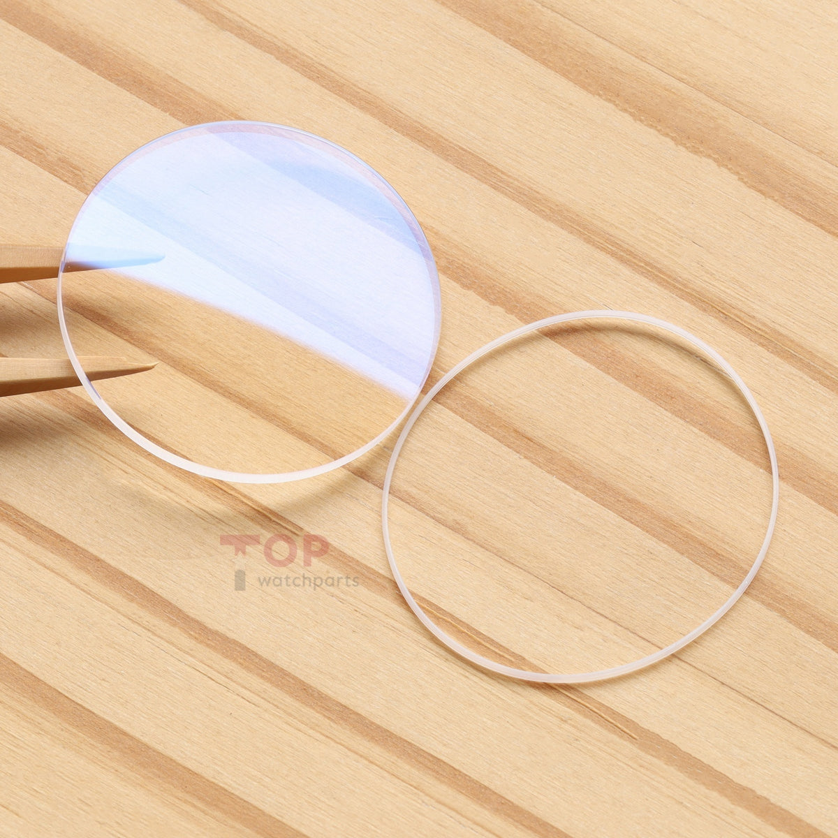 Watch Double Domed Sapphire Crystal for Tudor Glamour Double Date 57000/57003/57103/57100  42mm Watch Glass