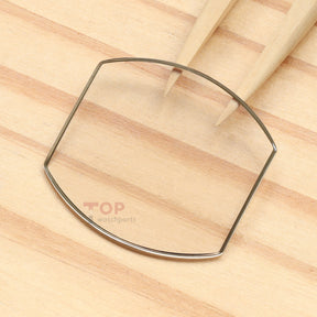 Tonneau Raised Watch Sapphire Crystal for Chopard L.U.C 16/2267 40x48mm Front&Case Back Glass