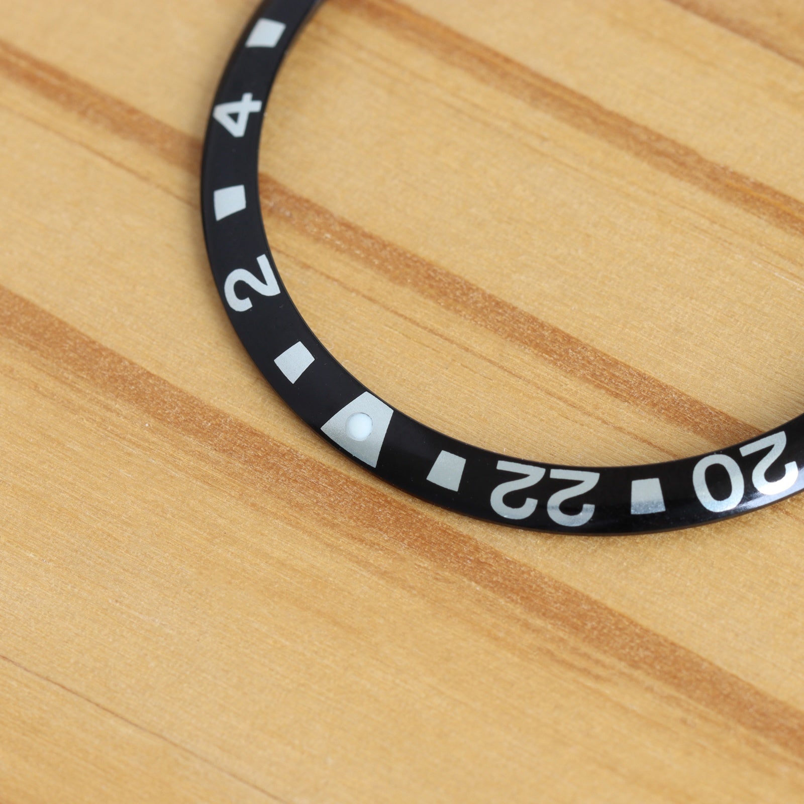Watch Aluminum Bezel for Glashutte Original 1-39-55-43-03-14 Sport Evolution GMT 42mm Watch Insert