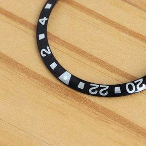 Watch Aluminum Bezel for Glashutte Original 1-39-55-43-03-14 Sport Evolution GMT 42mm Watch Insert