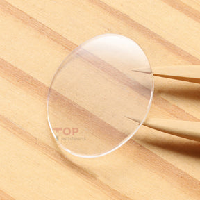 Ellipse Flat Watch Sapphire Crystal for Chopard Happy Sport 275350 33.60x30.75mm Glass