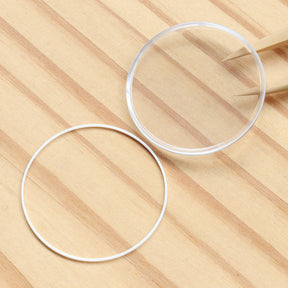 Box-shaped/Highly-domed/Lid Sapphire Crystal&Gasket for Chopard L.U.C 161888 41mm Watch Glass