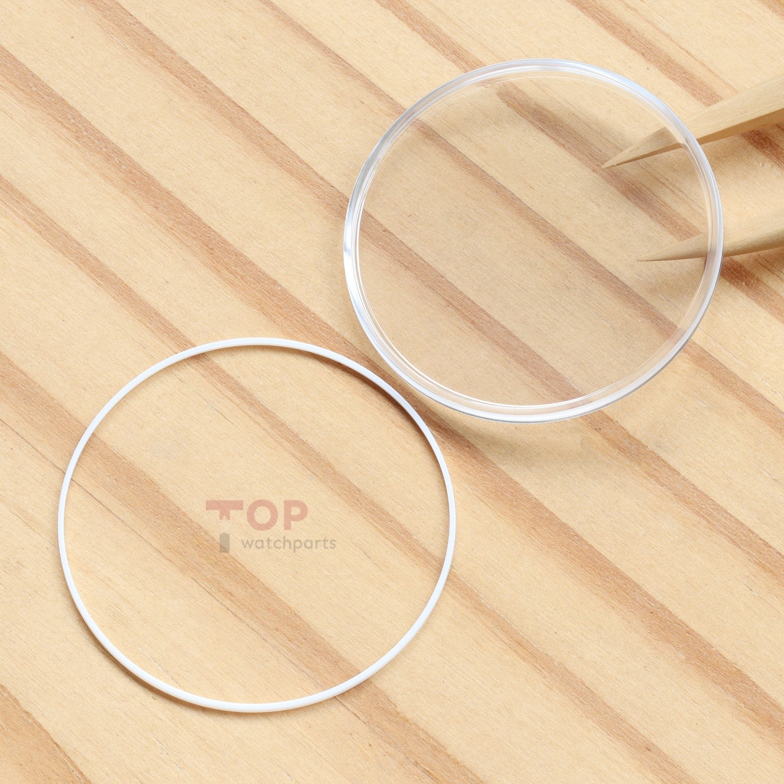 Box-shaped/Highly-domed/Lid Sapphire Crystal&Gasket for Chopard L.U.C 161888 41mm Watch Glass