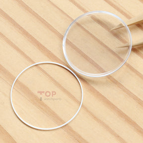 Box-shaped/Highly-domed/Lid Sapphire Crystal&Gasket for Chopard L.U.C 161888 41mm Watch Glass