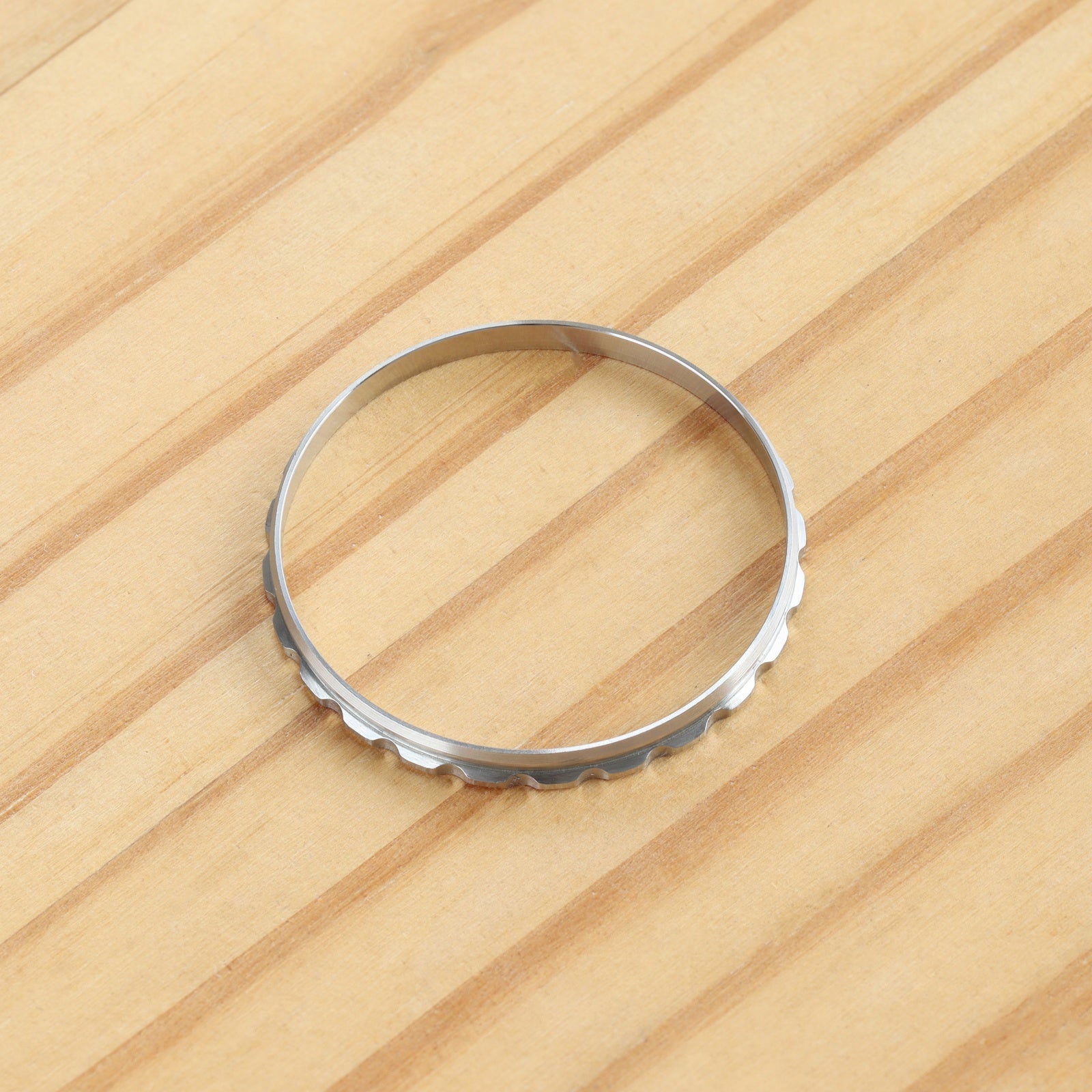 Fluted Bezel+Rubber Bezel Gasket+Click Spring+Tension Spring+Retaining Bezel for Rolex GMT-Master II 126710/116710